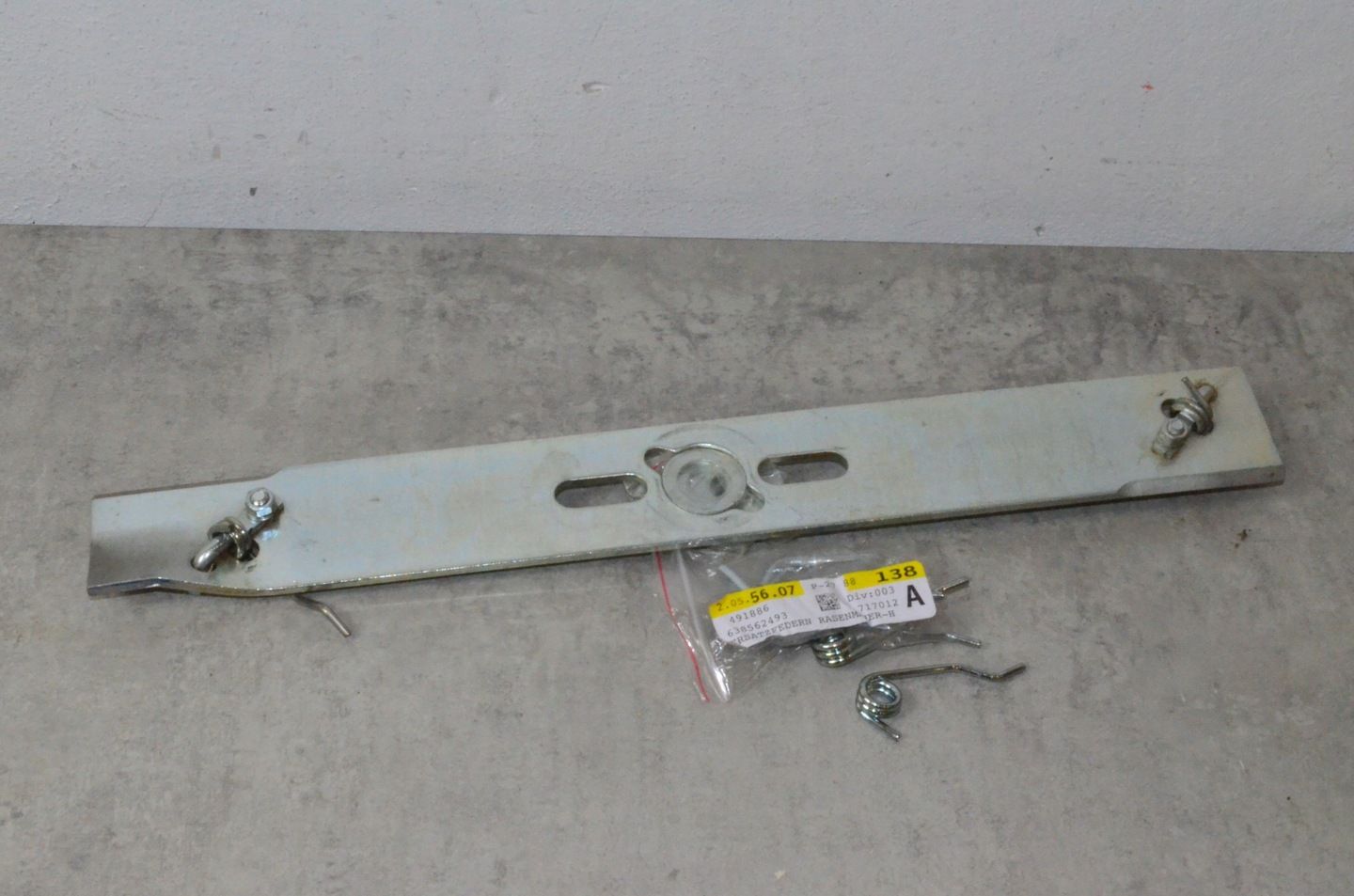 Nóż do kosiarek 45 cm Westfalia nóż zgrabiarka z aeracją trawnika