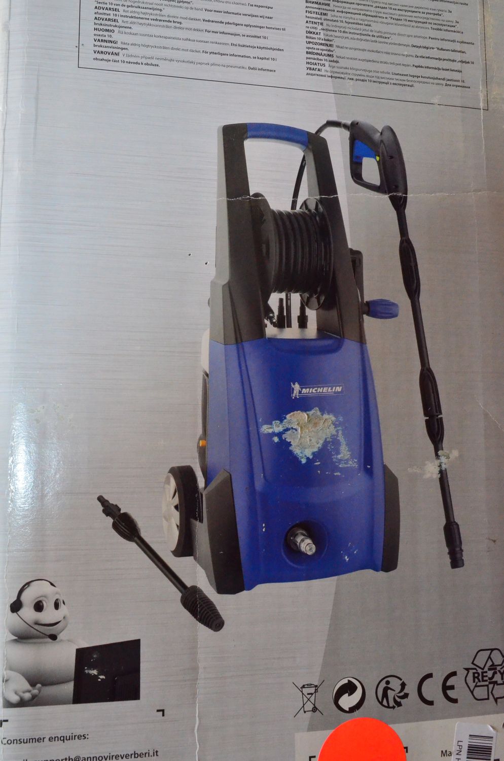 Myjka ciśnieniowa Michelin MPX 130B