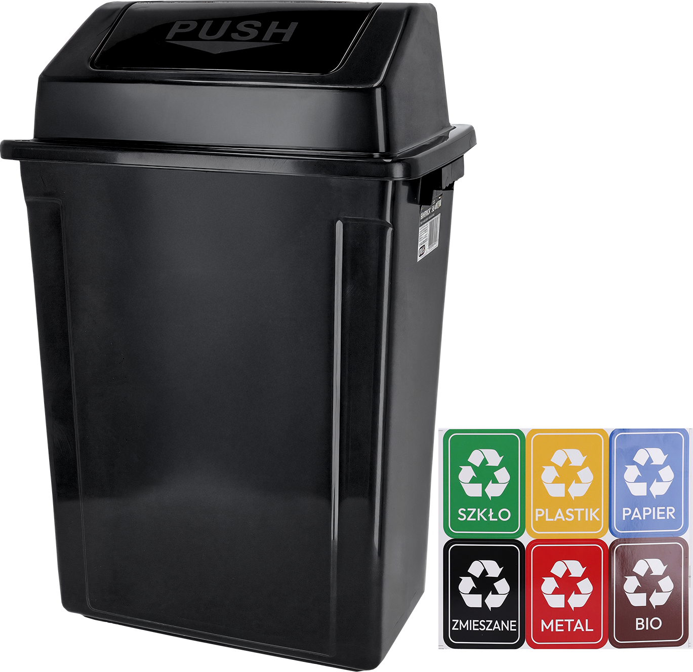 Kosz do segregacji odpadów 30L