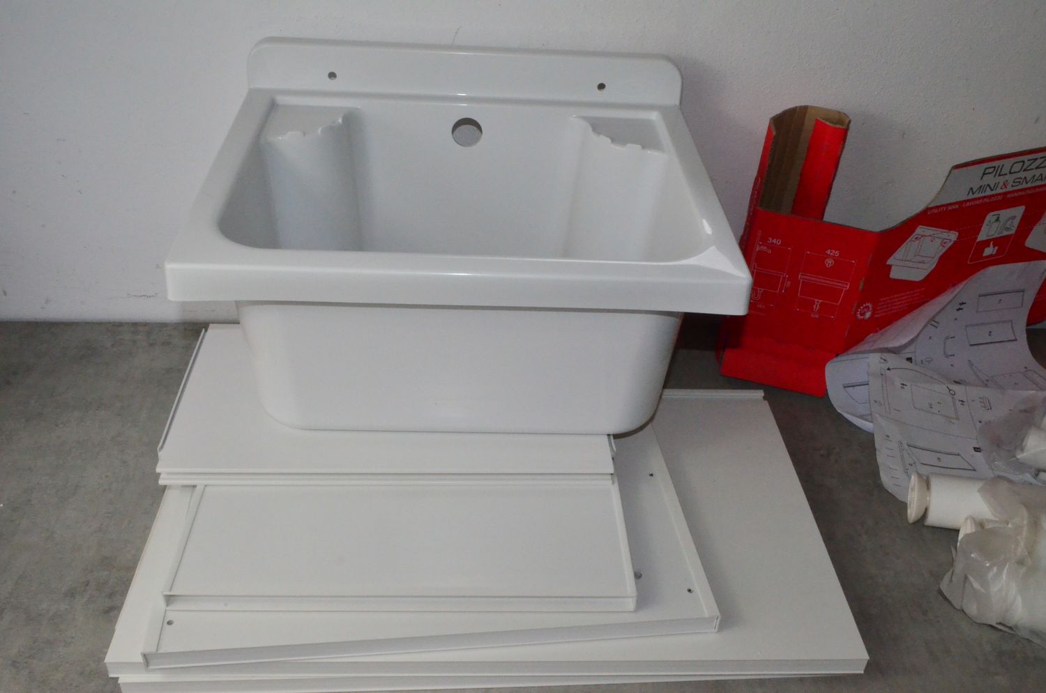 Szafka + umywalka ogrodowa sanitarna