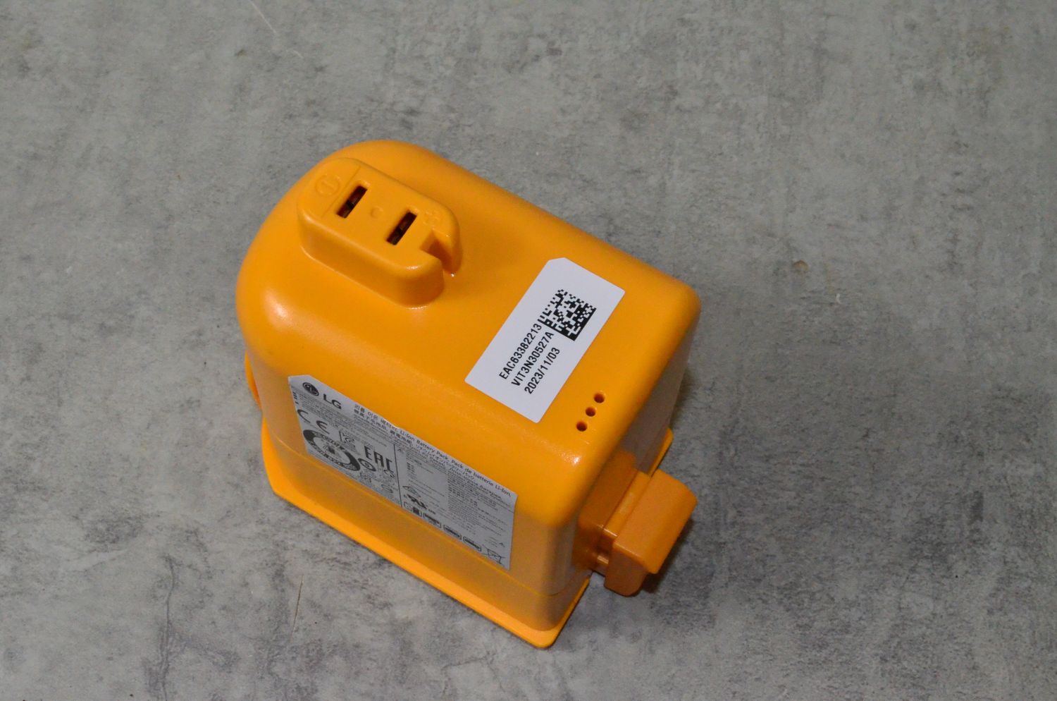 Akumulator bateria oryginalna do odkurzacza pionowego LG CordZero A9K ULTRA1B