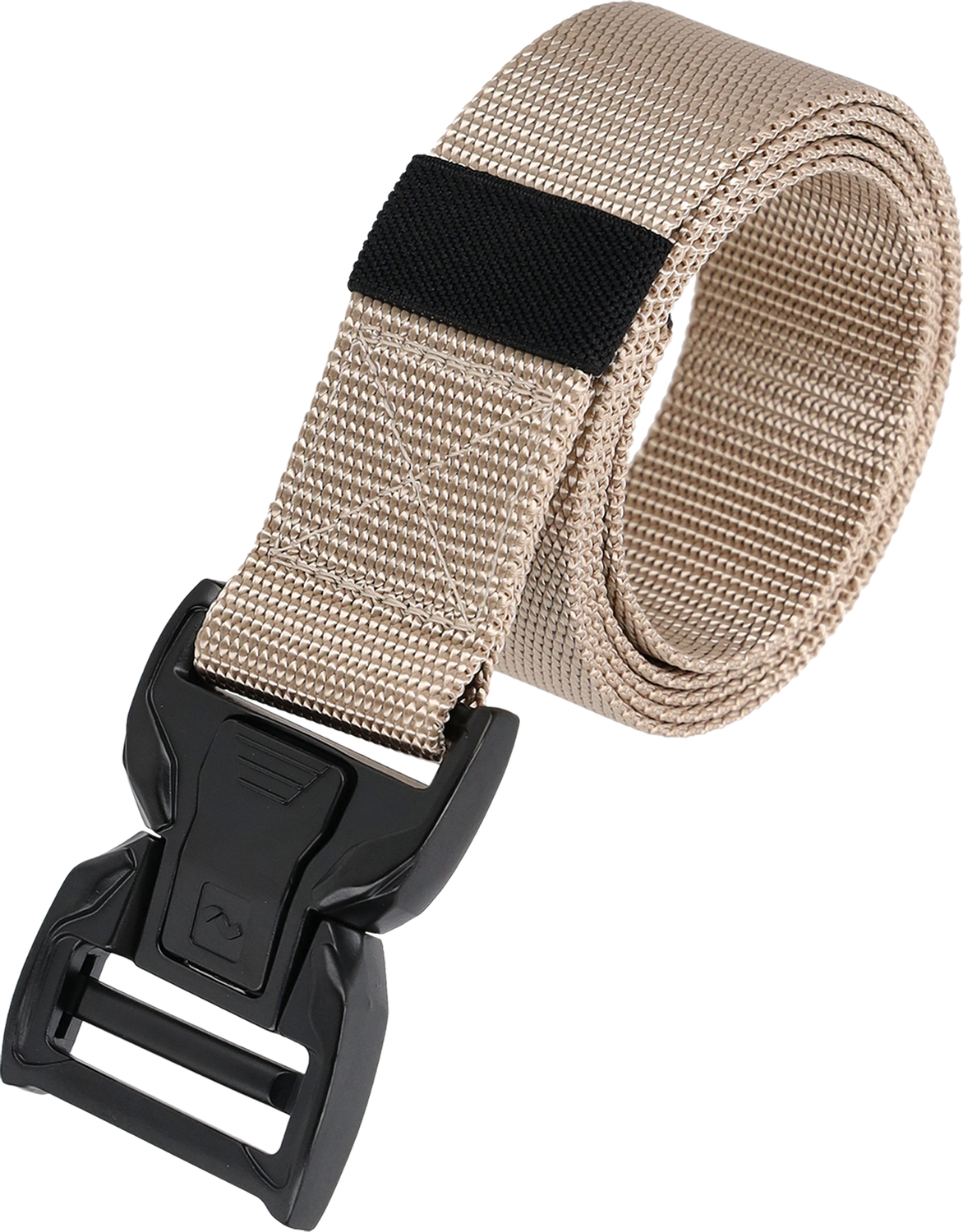 Pasek do spodni serii TACTICAL GUARD 125cm militarny beżowy metalowa klamra