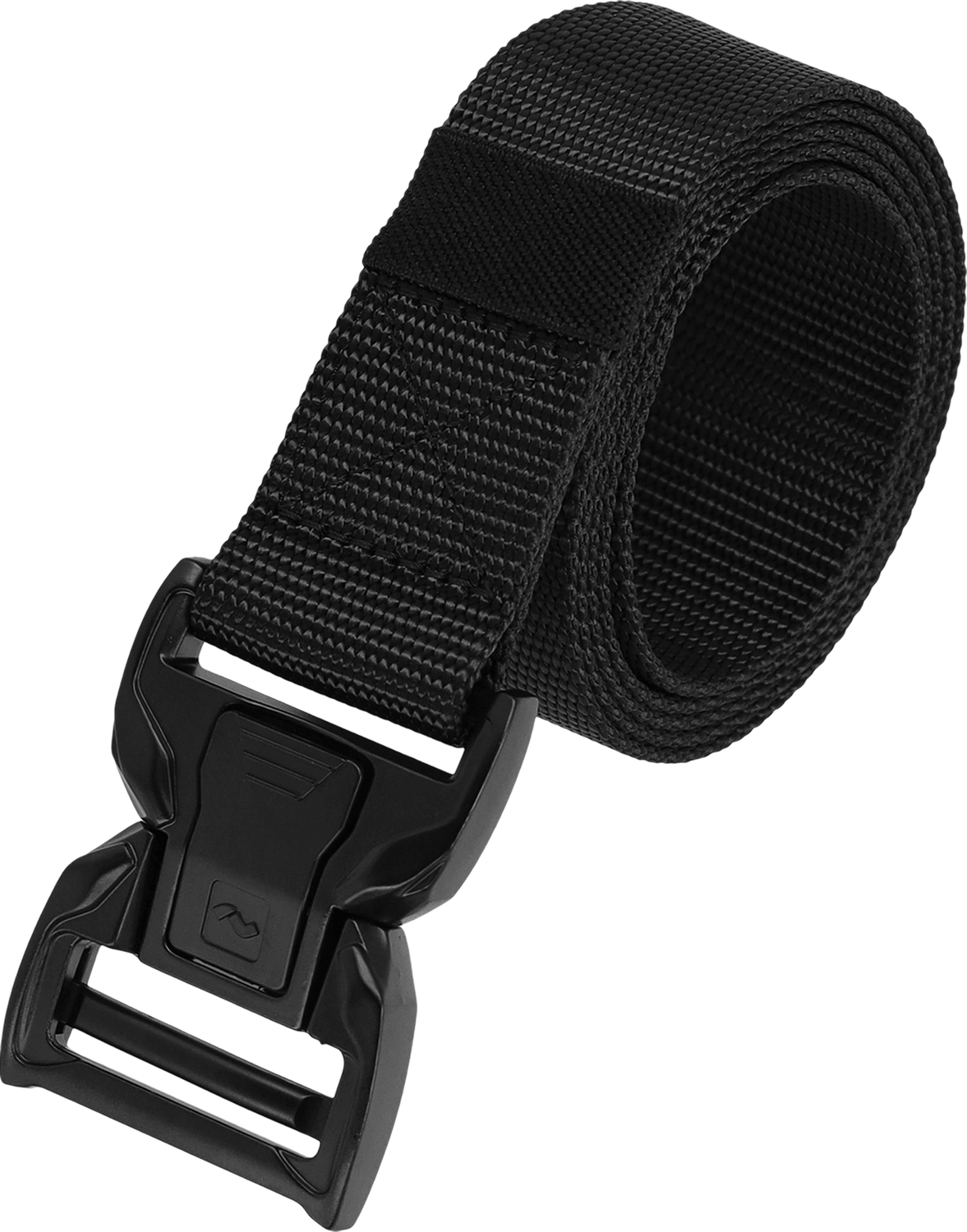 Pasek do spodni serii TACTICAL GUARD 125cm militarny czarny metalowa klamra