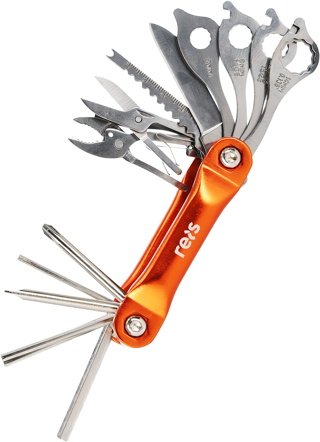 Wielofunkcyjny zestaw kluczy rowerowych serii TACTICAL GUARD