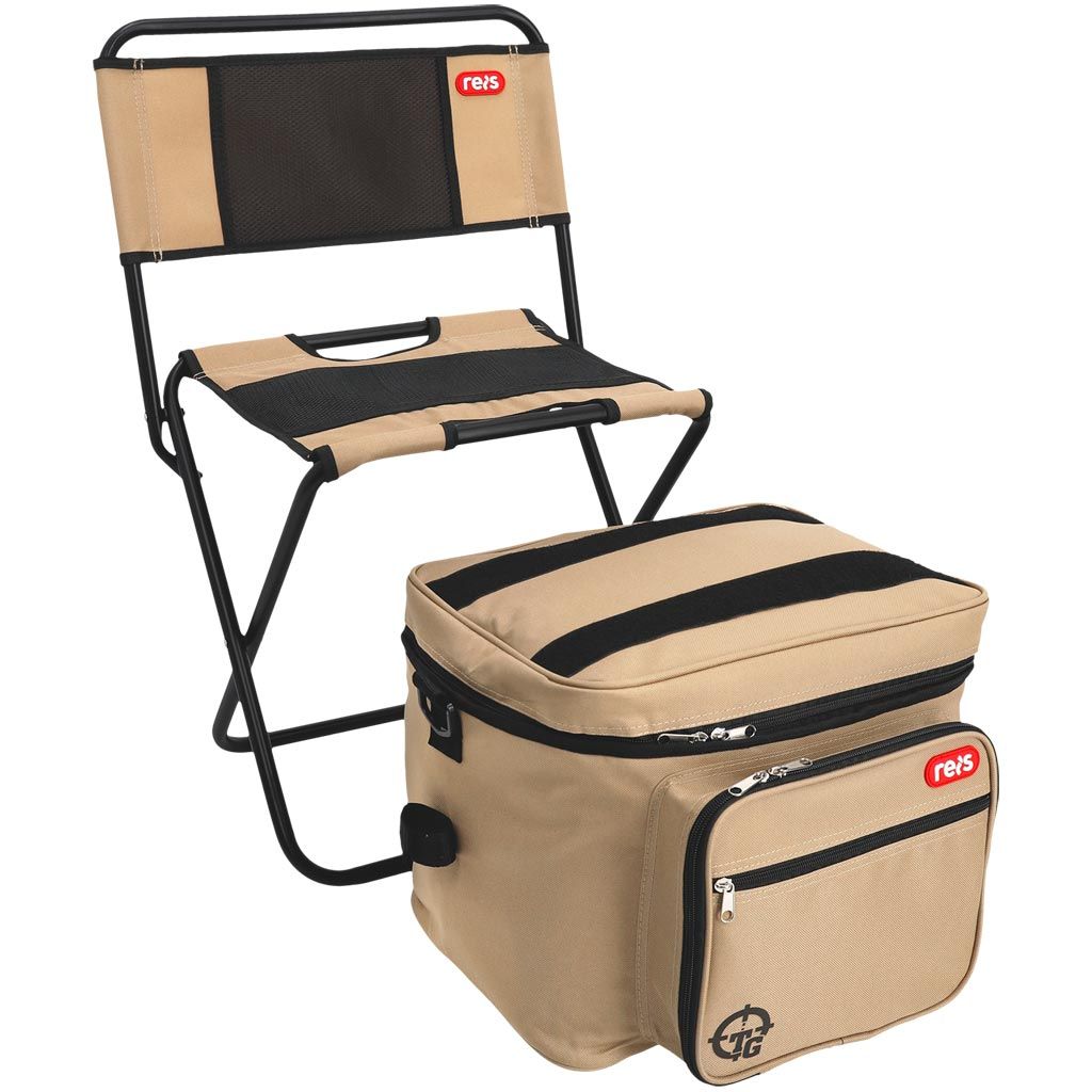 Rozkładane krzesło turystyczne wędkarskie + torba serii TACTICAL GUARD