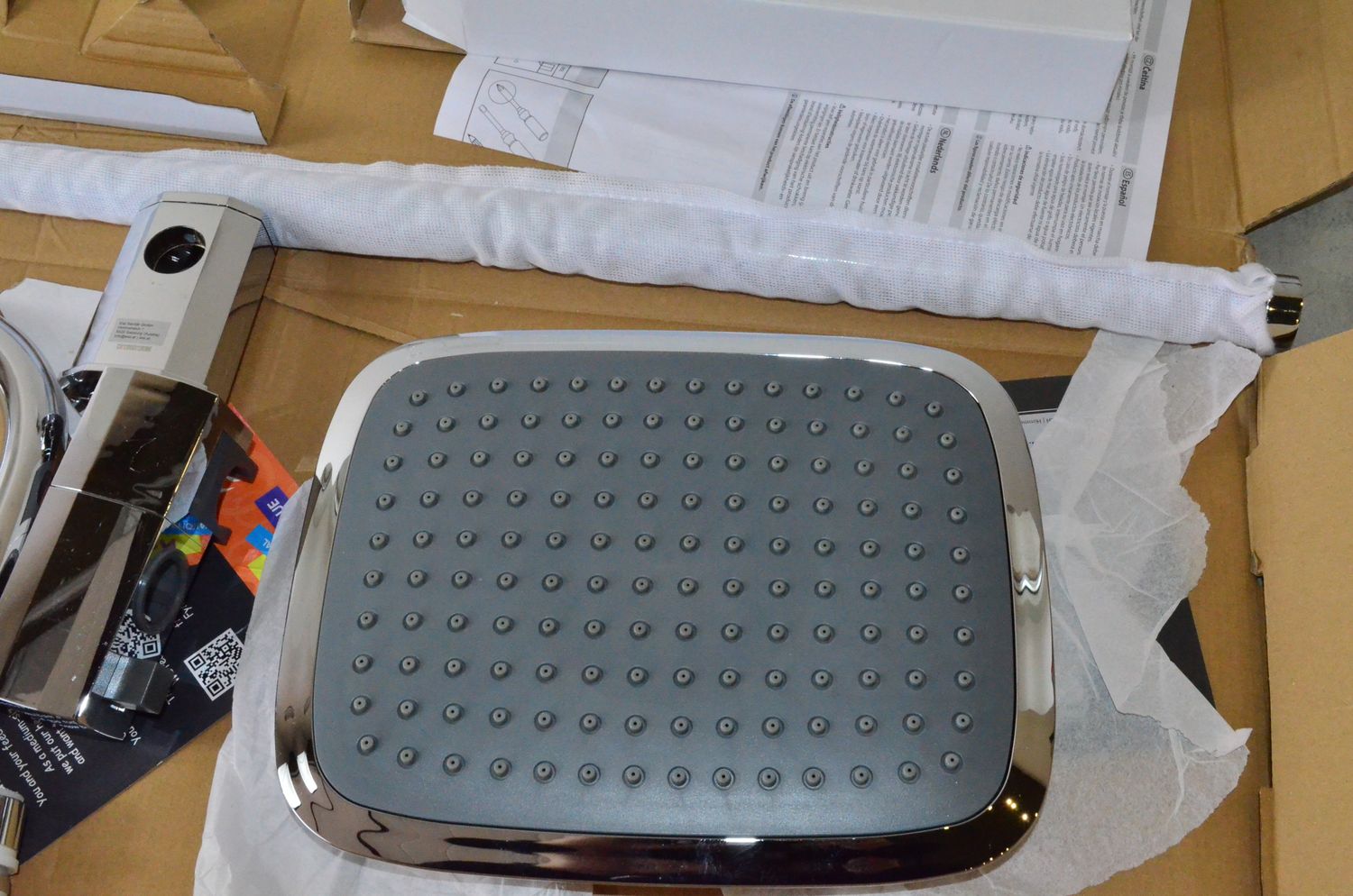 Zestaw prysznicowy deszczownia kolumna EISL Easy Fresh