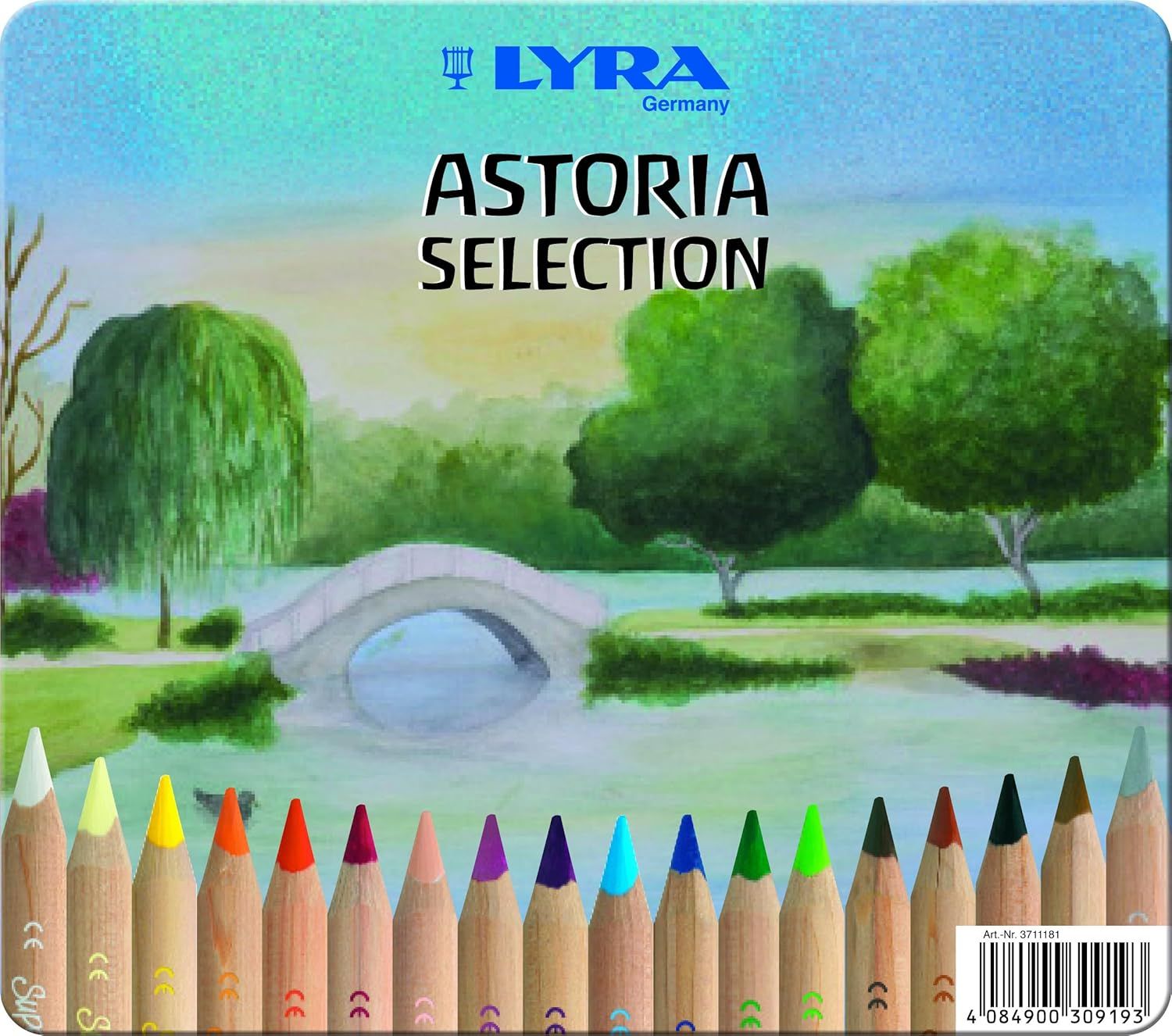 Lyra Super Ferby kredki kolorowe 18 szt. 3711181 trójkątne