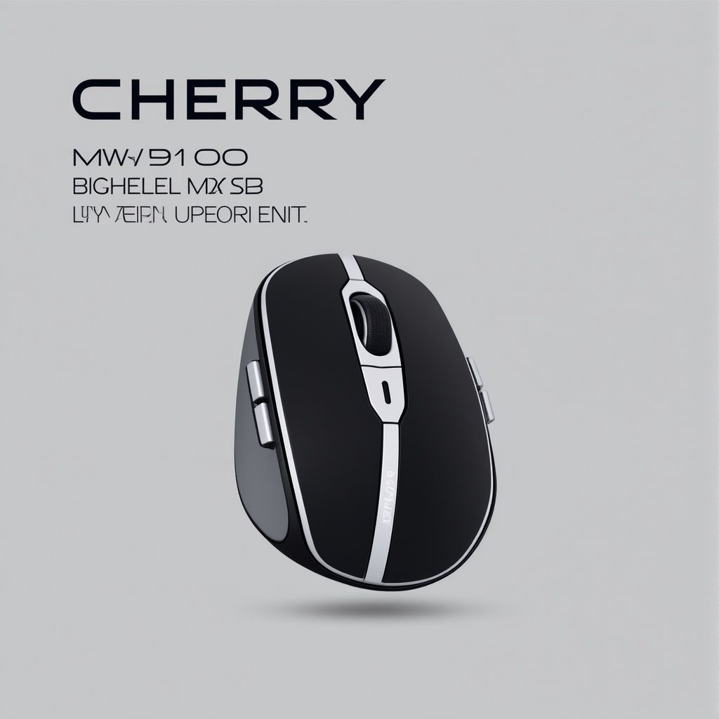 Mysz CHERRY MW 9100 Bluetooth Bezprzewodowa Laser 2400DPI Ładowalna