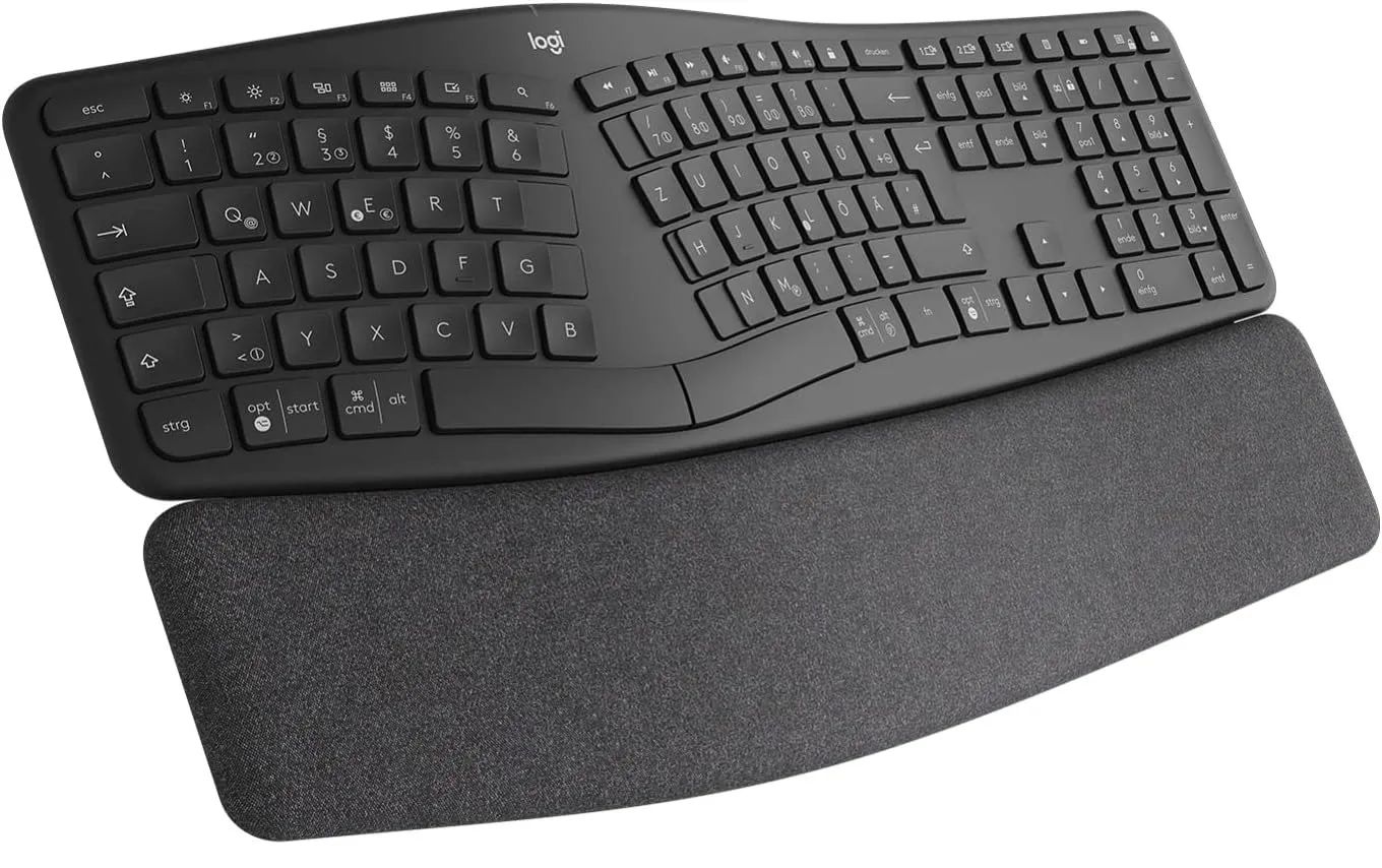 Klawiatura Bezprzewodowa Logitech Ergo K860 QWERTZ