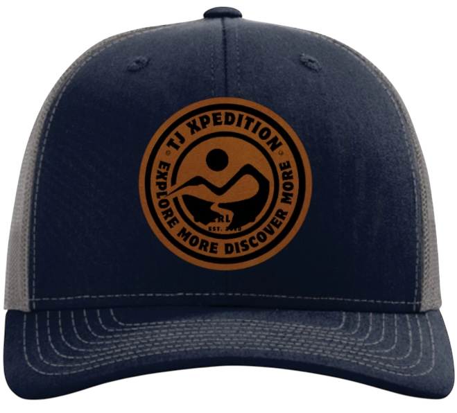 Navy Charcoal Trucker Hat