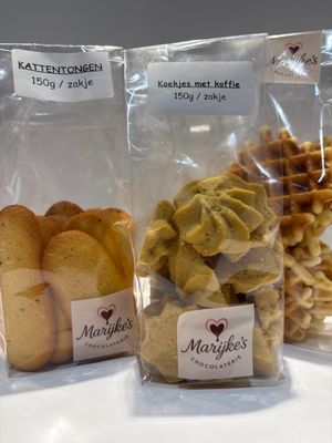 Koekjes verpakt