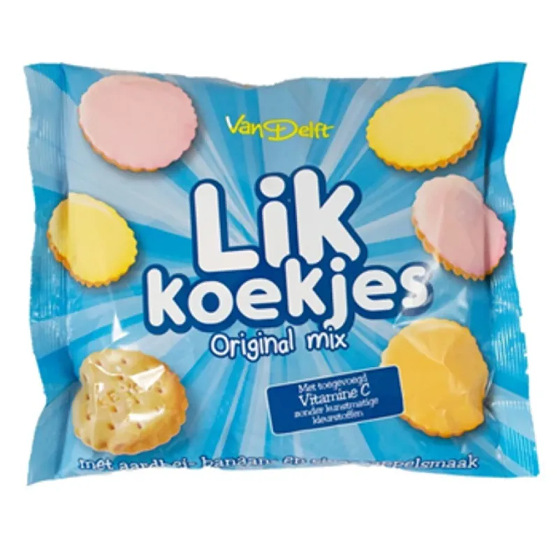 Likkoekjes mixed fruit 200g
