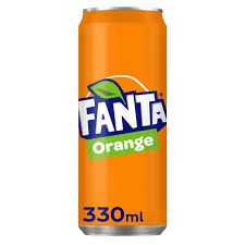 Blik Fanta Orange