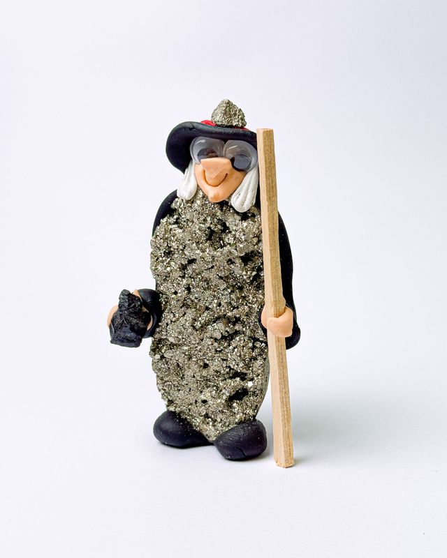 BRUJITA DEL DINERO Y PROTECCION (12 cm aprox.)