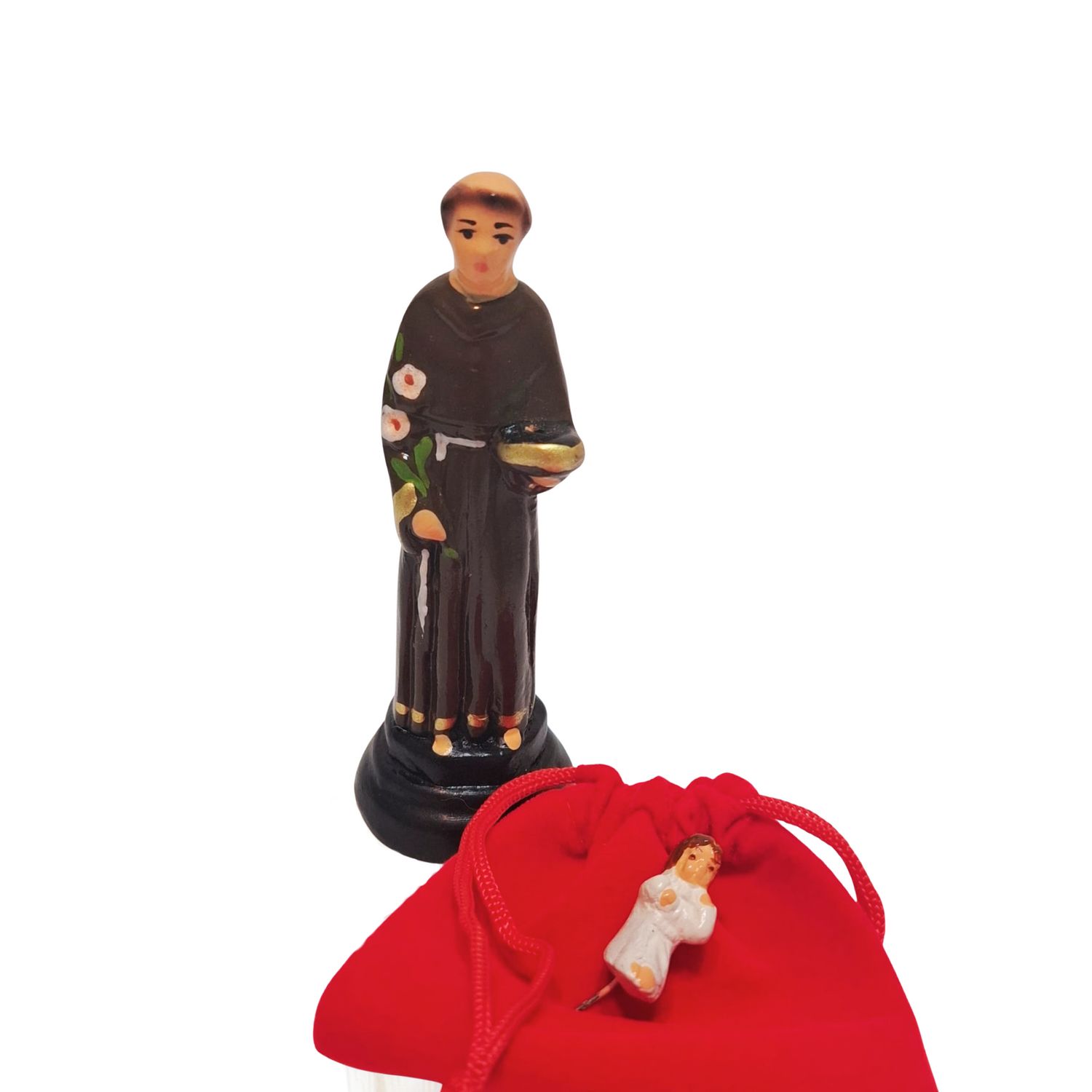 IMAGEN SAN ANTONIO 14CM CON NI�O EXTRAIBLE