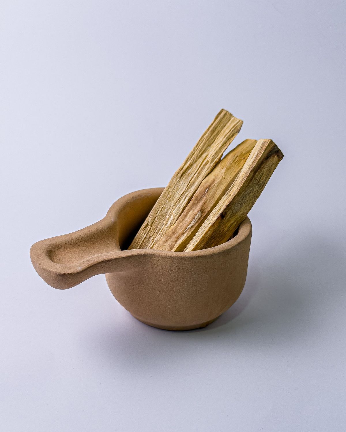KIT BASICO LIMPIEZA PALO SANTO/QUEMADOR ARCILLA