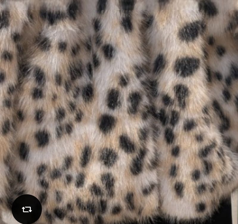 E1014 ANIMAL FAUZX FUR LEOPARD
