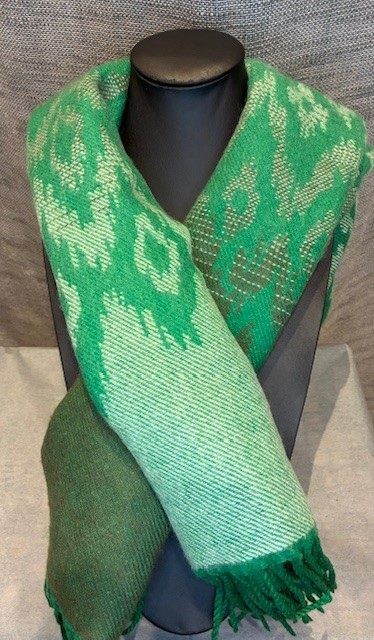 S24180-02 SCARF GREEN