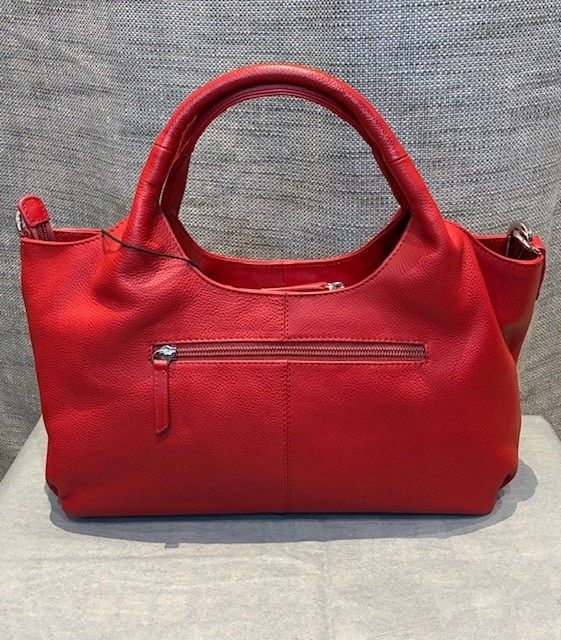 6110 RED DIANE SATCHEL