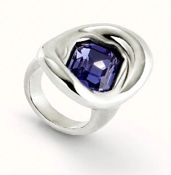 ANI0826 SER VALIENTE STERLING SIL PLATED RING