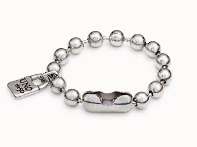 PUL1215 SNOWFLAKE STERLING SILVER PLATED BRACELET