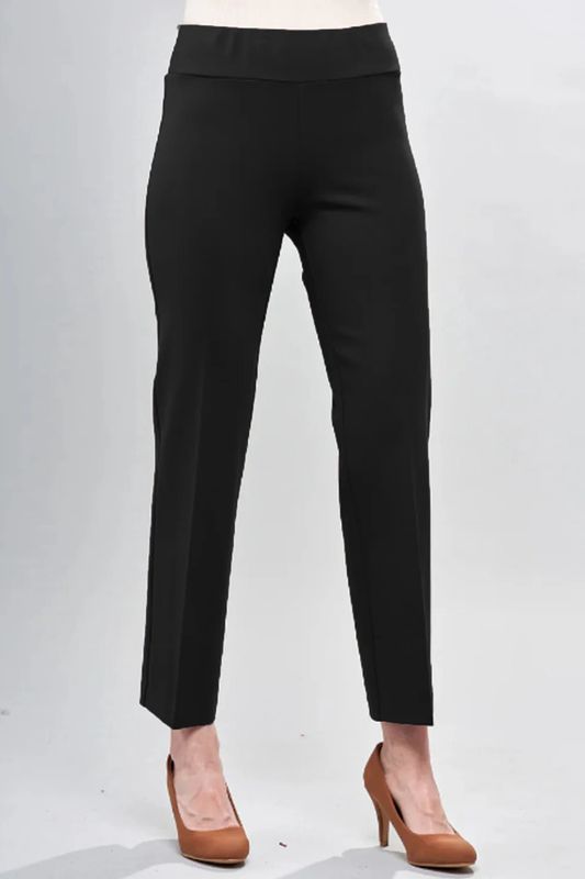 BCP8909MB BLK SOLID MODERN BOOTCUT