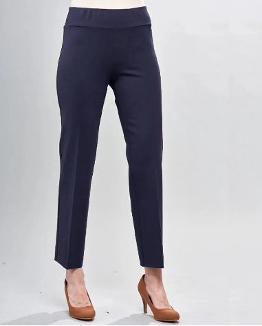 BCP8909MB NAVY SOLID MODERN BOOTCUT