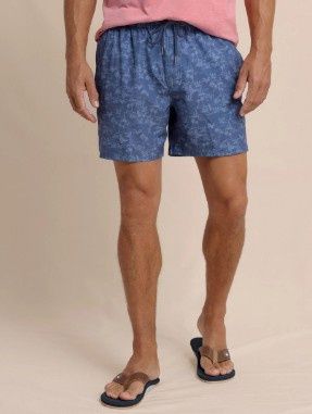 LIGHT INDIGO M TIDE TO THE SHORE SWIM TRUNK