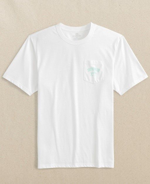 WHITE SS SHUCKS TEE