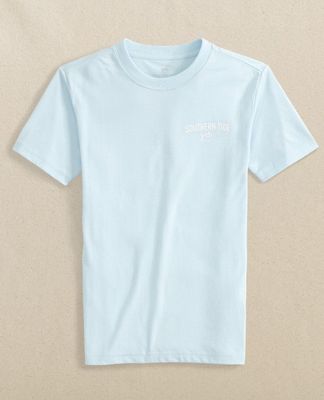 DEWDROP BLUE YOUTH SS SAILFISH SWIM SJ FILL TEE