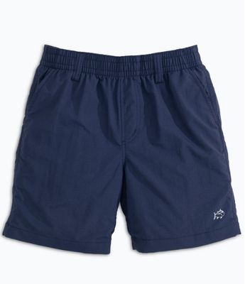 TRUE NAVY YOUTH SHORELINE SHORT