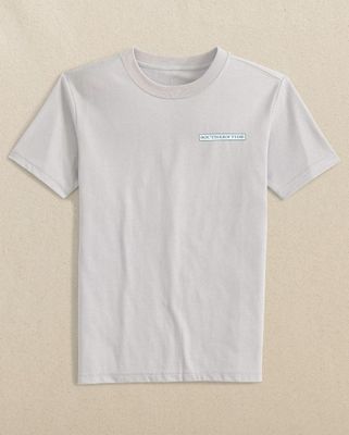PLATINUM GREY YOUTH SS KICKING IT ATHLETICS TEE