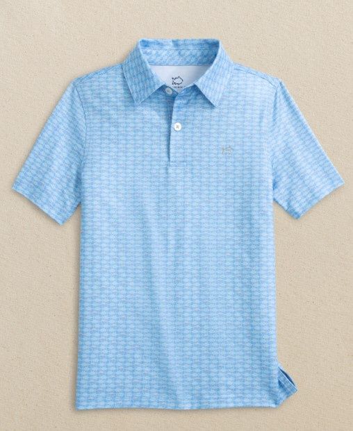 Ocean Channel YOUTH Driver Skipping Jacks Perf Polo