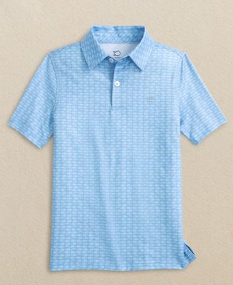 Ocean Channel YOUTH Driver Skipping Jacks Perf Polo