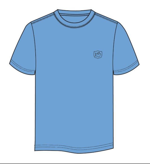 Ocean Channel YOUTH SS SJ Fishing Tee