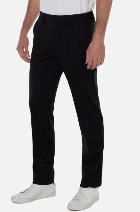 BLACK TRAVEL PANT 32