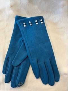 A24009 GLOVES, COLOR: BLUE