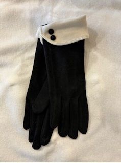 A24012 GLOVES, COLOR: BLACK