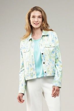PRETTY PASTEL FAUX LEATHER JACKET
