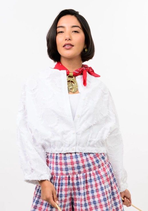 WHITE SUNDANCE JACKET