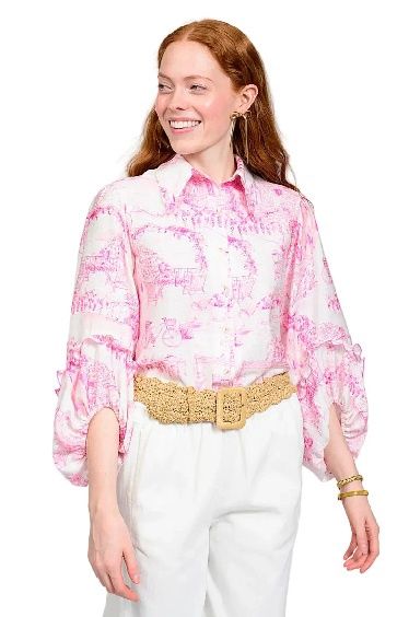 IVORY SCENE IN PARIS TOP