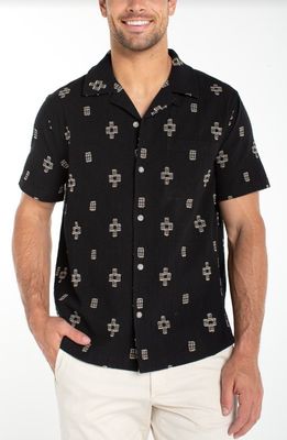 MEN'S S/S BUTTON UP CAMP SHIRT