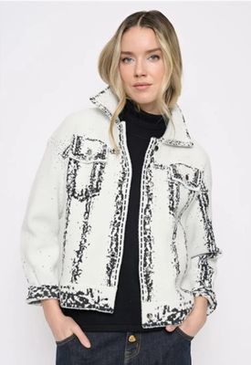 DENIM KNIT JKT