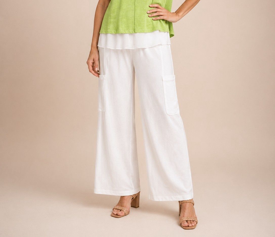 CROP PANT WHITE