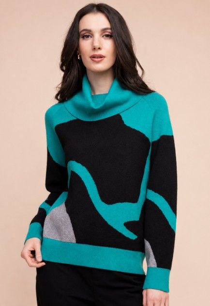 TEAL SWEATER A/S