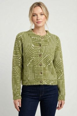 CROPPED COZY CARDIGAN