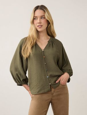 COLORFUL BUTTON SHIRT