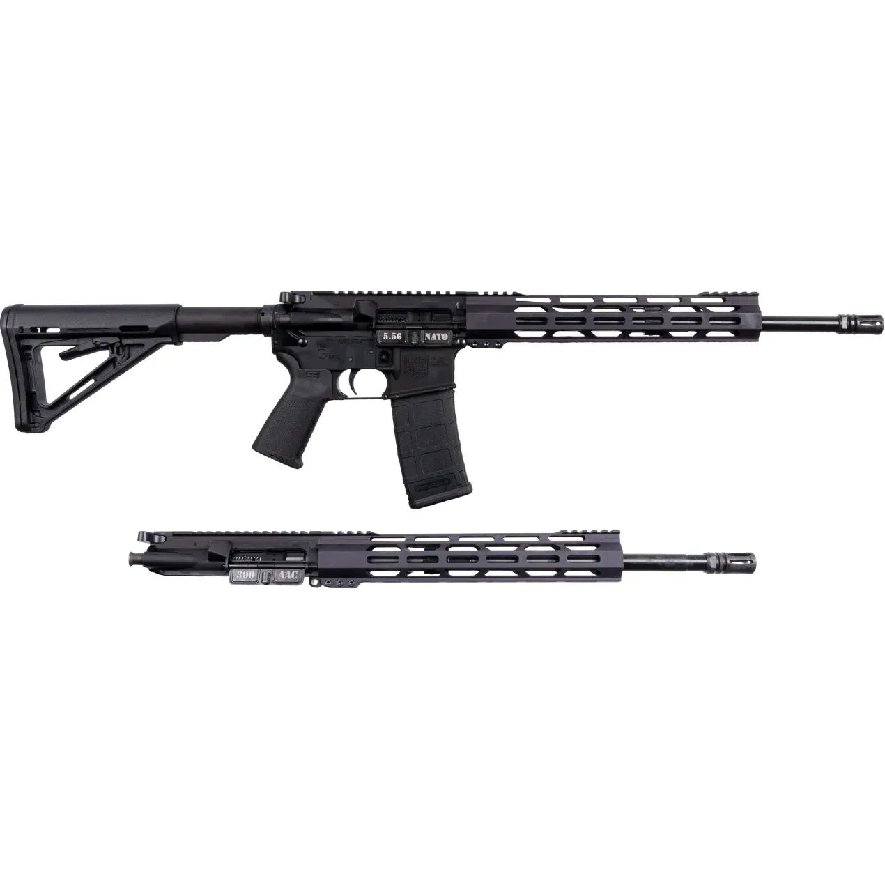 Diamondback DB15CCML with 16'' 300 Blk Upper 5.56 NATO 16'' 30-Rd Rifle