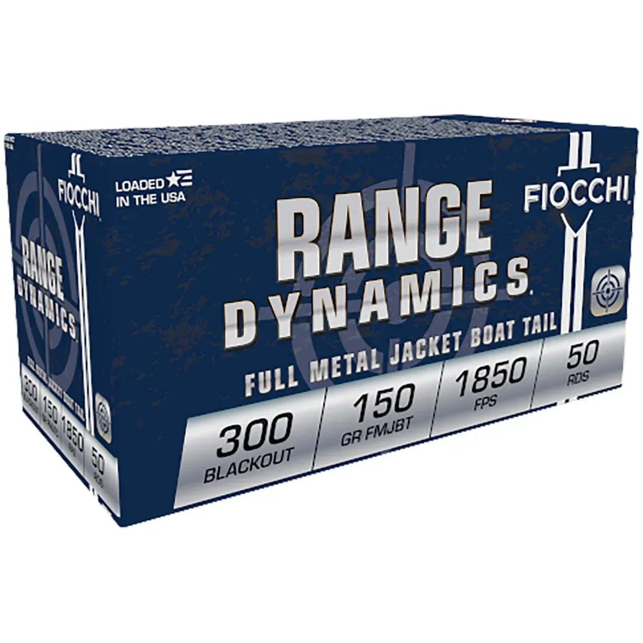 Fiocchi Range Dynamics 300 Blk 150 Grain FMJBT