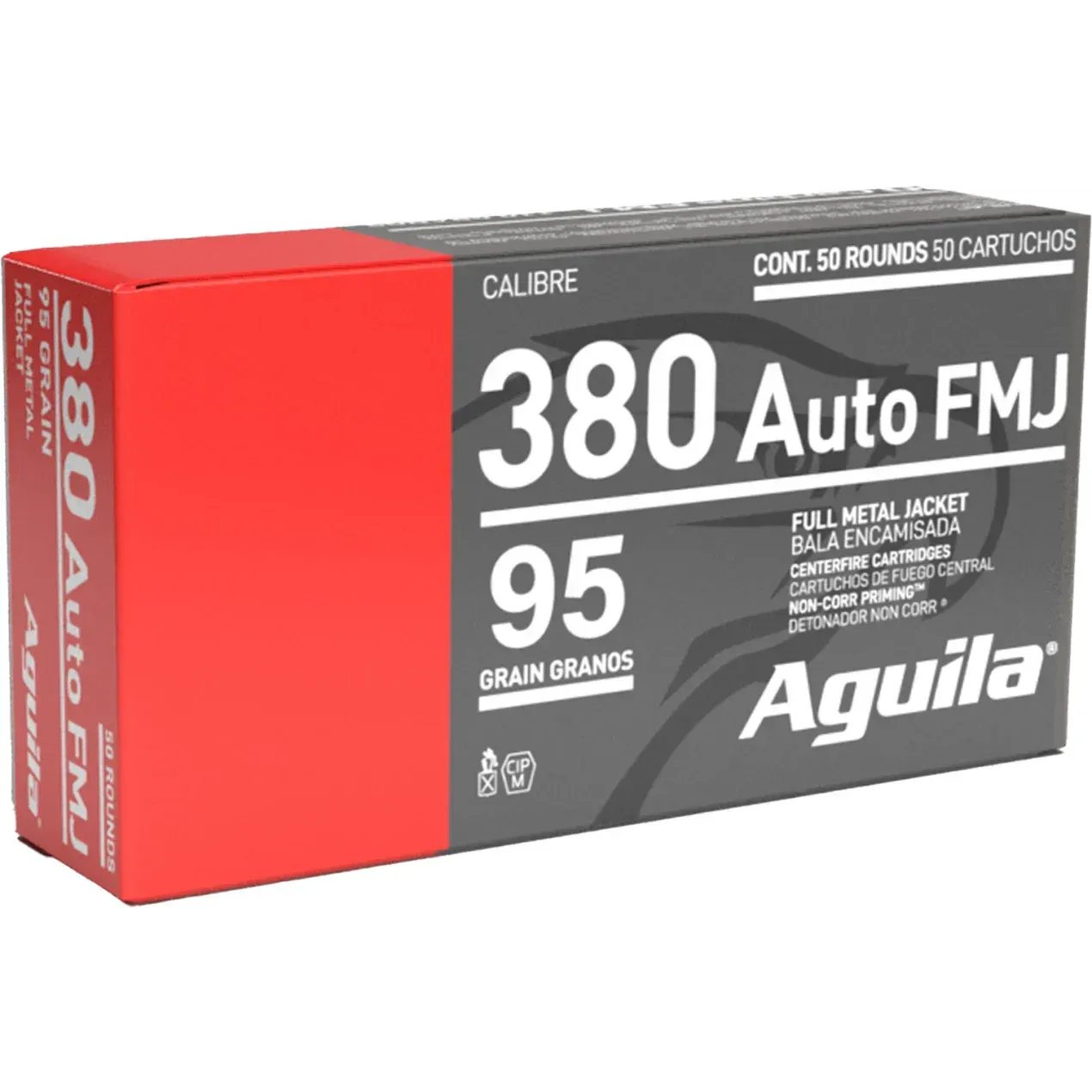 Aguila 380 Auto 95 Grain FMJ
